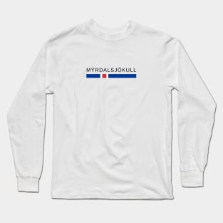 Mýrdalsjökull Iceland Long Sleeve T-Shirt